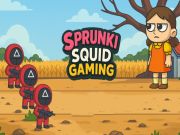 لعبة Sprunki Squid Gaming على الانترنت