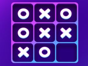 لعبة Tic tac toe  على الانترنت