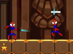 لعبة Stickman ﺔﻛﺮﻌﻣ ﻝﺎﺘﻗ على الانترنت
