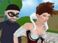 لعبة Princess Subway Run - Wild Rush vs Robber على الانترنت