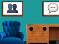 لعبة G2M Blue House Escape على الانترنت