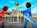 لعبة Stickman vs Gangsters Street Fight ﺔﻃﺮﺷ  على الانترنت