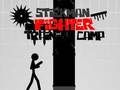 لعبة Stickman ﺔﻠﺗﺎﻘﻣ ﺐﻳﺭﺪﺗ ﺮﻜﺴﻌﻣ  على الانترنت
