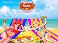 لعبة Princesses Perfect Tanning. ﺕﺍﺮﻴﻣﻸ﻿ﻟ ﺔﻴﻟﺎﺜﻣ ﺔﻏﺎﺑﺩ  على الانترنت