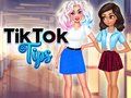 لعبة TikTok ﺢﺋﺎﺼﻧ  على الانترنت