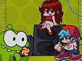 لعبة Cut The Rope ﻦﻣ Funkin VS Om Nom ﺔﻌﻤﺠﻟﺍ ﺔﻠﻴﻟ  على الانترنت