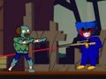 لعبة Huggy Wuggy vs Zombies على الانترنت
