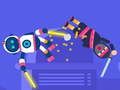 لعبة ﻝﺎﺘﻗ Stickman ﻝﺎﻄﺑﺃ ﺮﺑﻮﺳ  على الانترنت