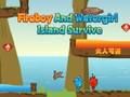 لعبة Fireboy ﻭ Watergirl Island ﺓﺎﻴﺤﻟﺍ ﺪﻴﻗ ﻰﻠﻋ ءﺎﻘﺒﻟﺍ  على الانترنت