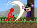 لعبة Stickman ﻲﻓﺮﺤﻟﺍ ﻞﺑﺎﻘﻣ  على الانترنت