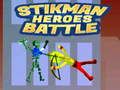 لعبة Stickman ﻝﺎﻄﺑﺃ ﺔﻛﺮﻌﻣ  على الانترنت