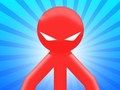 لعبة Red Stickman ﻞﺑﺎﻘﻣ Monster School  على الانترنت