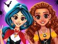 لعبة BFFs ﺓﺪﻴﻌﺴﻟﺍ ﻦﻳﻮﻟﺎﻬﻟﺍ ﺪﻴﻋ ﺔﻠﻔﺣ  على الانترنت