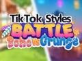 لعبة TikTok Battle Boho vs Grunge ﻁﺎﻤﻧﺃ  على الانترنت