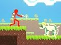 لعبة Red Stickman vs Monster School 2 على الانترنت