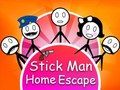 لعبة Stickman ﻝﺰﻨﻤﻟﺍ ﺏﻭﺮﻬﻟﺍ  على الانترنت