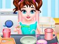 لعبة Baby Taylor Morning Brush ﺓﺎﺷﺮﻓ  على الانترنت