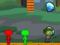 لعبة Stickman Bros vs Zombies على الانترنت
