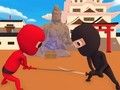 لعبة Stickman Ninja ﻲﺑﻮﻨﻴﺸﻟﺍ ﺔﻘﻳﺮﻃ  على الانترنت