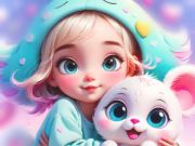 لعبة ﻮﻠﺤﻟﺍ ﻞﻔﻄﻟﺍ :ﺰﻐﻠﻟﺍ  على الانترنت