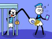 لعبة Stickman ﺰﻐﻠﻟﺍ ﺺﻠﻟﺍ ﻝﻭﺮﺗ  على الانترنت