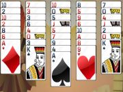 لعبة Solitaire ﻞﻴﺧﺃ  على الانترنت