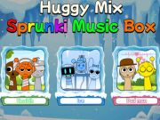 لعبة Huggy Mix Sprunki ﻰﻘﻴﺳﻮﻣ ﻊﺑﺮﻣ  على الانترنت