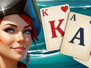 لعبة Solitaire Klondike Treasure Island على الانترنت