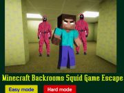 لعبة Minecraft Backrooms Squid Game Escape على الانترنت