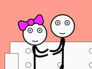 لعبة ﺐﺤﻟﺍﻭ Stickman ﻦﺠﺳ  على الانترنت