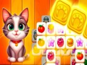 لعبة Cat Town Tile Match Puzzle على الانترنت