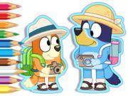 لعبة Bluey Camping :ﻦﻳﻮﻠﺘﻟﺍ ﺏﺎﺘﻛ  على الانترنت