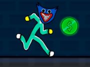 لعبة Stickman Huggy 456 Squid  على الانترنت