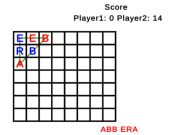 لعبة Tic tac toe ﺔﻤﻠﻛ  على الانترنت