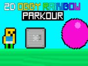 لعبة 2D Obby Rainbow Parkour  على الانترنت