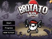 لعبة Brotato Alien Survivor  على الانترنت