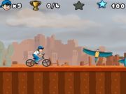 لعبة BMX ﻞﻔﻃ  على الانترنت