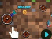لعبة Mineblock ﻥﺍﺮﻴﻄﻟﺍ ﺓﺮﻣﺎﻐﻣﻭ ﺮﻳﻭﺪﺗ  على الانترنت