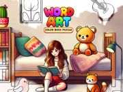 لعبة Word Art: Color Book Puzzle على الانترنت