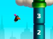 لعبة Flappy skebob math bird على الانترنت