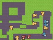 لعبة Dino Defense 2D على الانترنت