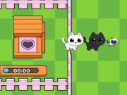لعبة .ﻲﺑ ﺔﺻﺎﺨﻟﺍ ﺕﺎﺴﻴﺴﺒﻟﺍ Catworld على الانترنت