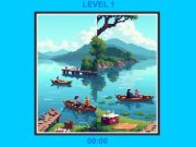 لعبة Pixel Slide Puzzle على الانترنت