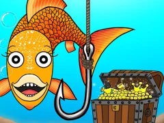 لعبة Fishing For Gold على الانترنت