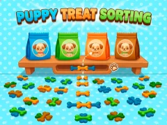 لعبة Puppy Treat Sorting على الانترنت