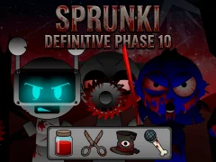 لعبة Sprunki Definitive Phase 10 على الانترنت