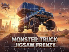 لعبة Monster Truck Jigsaw Frenzy على الانترنت