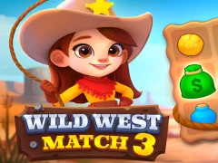 لعبة Wild West Match 3 على الانترنت