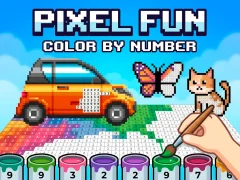 لعبة Pixel Fun Color By Number على الانترنت