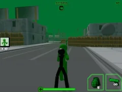 لعبة Stickman Zombie Shooting 3D على الانترنت